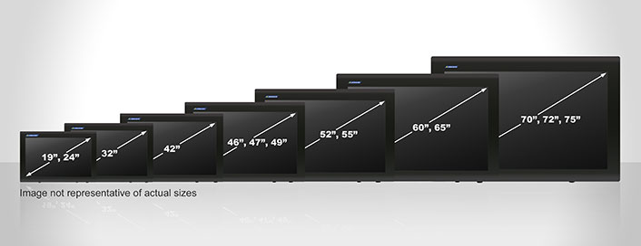 LCD Enclosure dimensioni